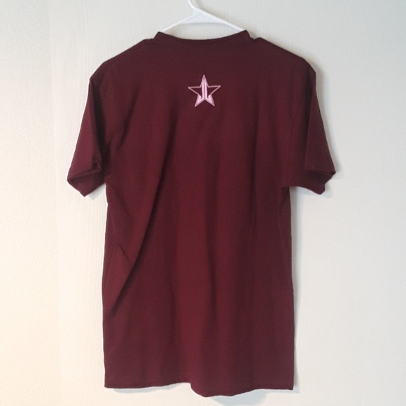 Jeffree Star Burgundy Can't relate Tee - Picture 2 of 2